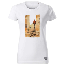 Magnolion Szürreáls papír kollázs v2 női póló - 19 szín, XS-2XL női póló