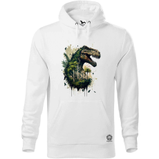 Magnolion T-rex dzsungelben v1 férfi pulóver - 19 szín, S-5XL
