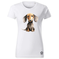 Magnolion Tacskó rajz v2 női póló - 19 szín, XS-2XL