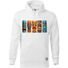 Magnolion Tiki faragványok v3 férfi pulóver - 19 szín, S-5XL férfi pulóver, kardigán