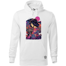 Magnolion Tokiói lány v3 férfi pulóver - 19 szín, S-5XL férfi pulóver, kardigán