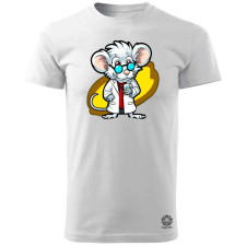 Magnolion Tudós patkány v3 férfi póló - 19 szín, S-3XL férfi póló