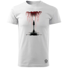 Magnolion Túlélőhorror v2 férfi póló - 19 szín, S-3XL