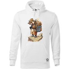 Magnolion Turista vörös panda v2 férfi pulóver - 19 szín, S-5XL férfi pulóver, kardigán