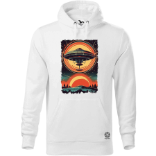 Magnolion UFO anyahajó v1 férfi pulóver - 19 szín, S-5XL férfi pulóver, kardigán