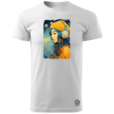 Magnolion Űr zene v1 férfi póló - 19 szín, S-3XL