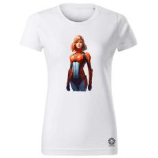 Magnolion Űrruhás anime lány v8 női póló - 19 szín, XS-2XL