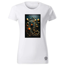 Magnolion Üveggolyó csillagtérkép v5 női póló - 19 szín, XS-2XL