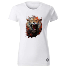 Magnolion Üvöltő oroszlán v3 női póló - 19 szín, XS-2XL női póló