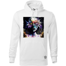 Magnolion Valószínűtlen virág galaxis v2 férfi pulóver - 19 szín, S-5XL