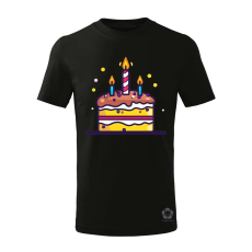 Magnolion Vektor torta v1 gyerek póló - 11 szín, 4-12 éves