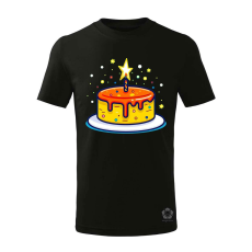 Magnolion Vektor torta v4 gyerek póló - 11 szín, 4-12 éves