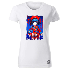 Magnolion Vibráló anime lány v1 női póló - 19 szín, XS-2XL női póló