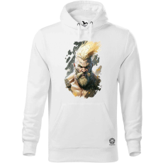Magnolion Viking portré v5 férfi pulóver - 19 szín, S-5XL