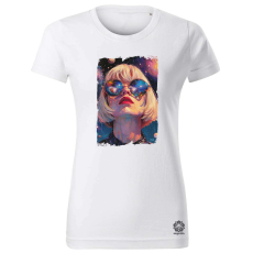 Magnolion Világegyetem kaleidoszkóp v6 női póló - 19 szín, XS-2XL