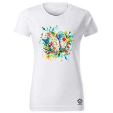 Magnolion Vízfesték tojások v4 női póló - 19 szín, XS-2XL