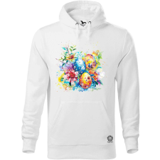 Magnolion Vízfesték tojások v8 férfi pulóver - 19 szín, S-5XL férfi pulóver, kardigán