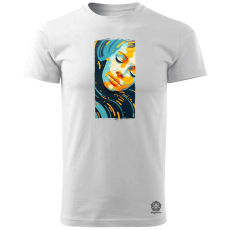 Magnolion Vonalmetszet fantázia v1 férfi póló - 19 szín, S-3XL