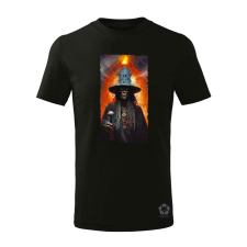 Magnolion Woodoo witch doctor v1 gyerek póló - 11 szín, 4-12 éves gyerek póló