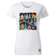Magnolion XMAS gyerekrajz v3 női póló - 19 szín, XS-2XL női póló