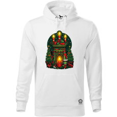 Magnolion XMAS kandalló férfi pulóver - 19 szín, S-5XL
