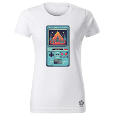 Magnolion XMAS oldskul konzol v2 női póló - 19 szín, XS-2XL női póló