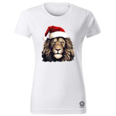 Magnolion XMAS oroszlán v1 női póló - 19 szín, XS-2XL