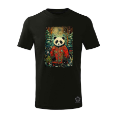 Magnolion XMAS panda v7 gyerek póló - 11 szín, 4-12 éves