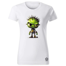 Magnolion Zöld punk srác v1 női póló - 19 szín, XS-2XL