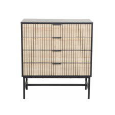  Mago K2 Tölgy-Fekete Matt Komód Laminált Lappal bútor