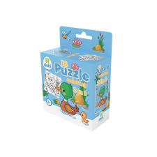 Magyar Gyártó 16 Darabos Színezős Puzzle 2 az 1-ben - Kacsa puzzle, kirakós