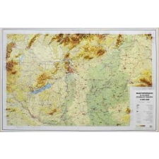 Magyar Honvédség - HM Térképészeti Kht. Magyarország domborzata dombortérkép Magyar Honvédség 1: 500 000 116x80 cm térkép