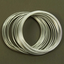 Magyar Szárazvirág Alu drót 1,5mm 50g/csomag ezüst dekorációs kellék