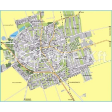 Magyar Térképház Kft. Huber Maps Kartográfiai Kft. Hajdúböszörmény térkép Térképház térkép