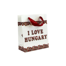 Magyarország dísztasak kicsi virágos I LOVE HUNGARY ajándéktasak