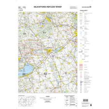  Magyarország helikopteres térképe 1:200 000 térkép