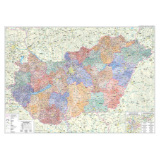  Magyarország vászon térkép, Magyarország közigazgatási térképe, Magyarország vászonkép, Magyarország falitérkép vászon nyomat térkép