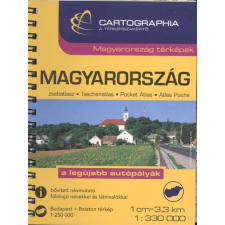 Magyarország zsebatlasz (1:330 000) /Magyarország térképek utazás
