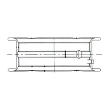 Mahle főtengelycsapágy MAHLE 011 FL 21059 000 autóalkatrész