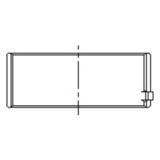 Mahle hajtókar csapágy 001 PL 21831 000 autóalkatrész