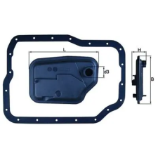 Mahle Hidraulikus szűrő, automata sebességváltó HX 149D autóalkatrész