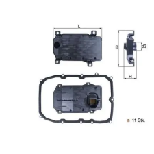 Mahle Hidraulikus szűrő, automata sebességváltó HX 187KIT autóalkatrész