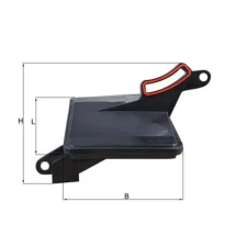 Mahle Hidraulikus szűrő, automata sebességváltó HX 188 autóalkatrész