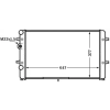 Mahle hűtő, motorhűtés CR 1512 000S