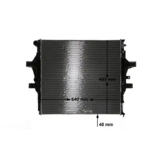 Mahle hűtő, motorhűtés CR 2088 000S autóalkatrész