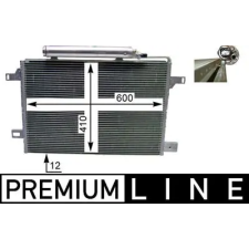 Mahle kondenzátor, klíma AC 369 000P autóalkatrész