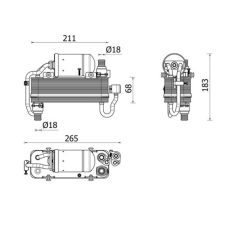 Mahle kondenzátor, klíma MAHLE AC 960 000P autóalkatrész