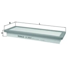 Mahle légszűrő LX 2033 autóalkatrész