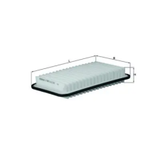 Mahle légszűrő LX 2901 autóalkatrész