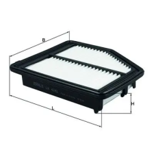 Mahle légszűrő LX 4241 autóalkatrész